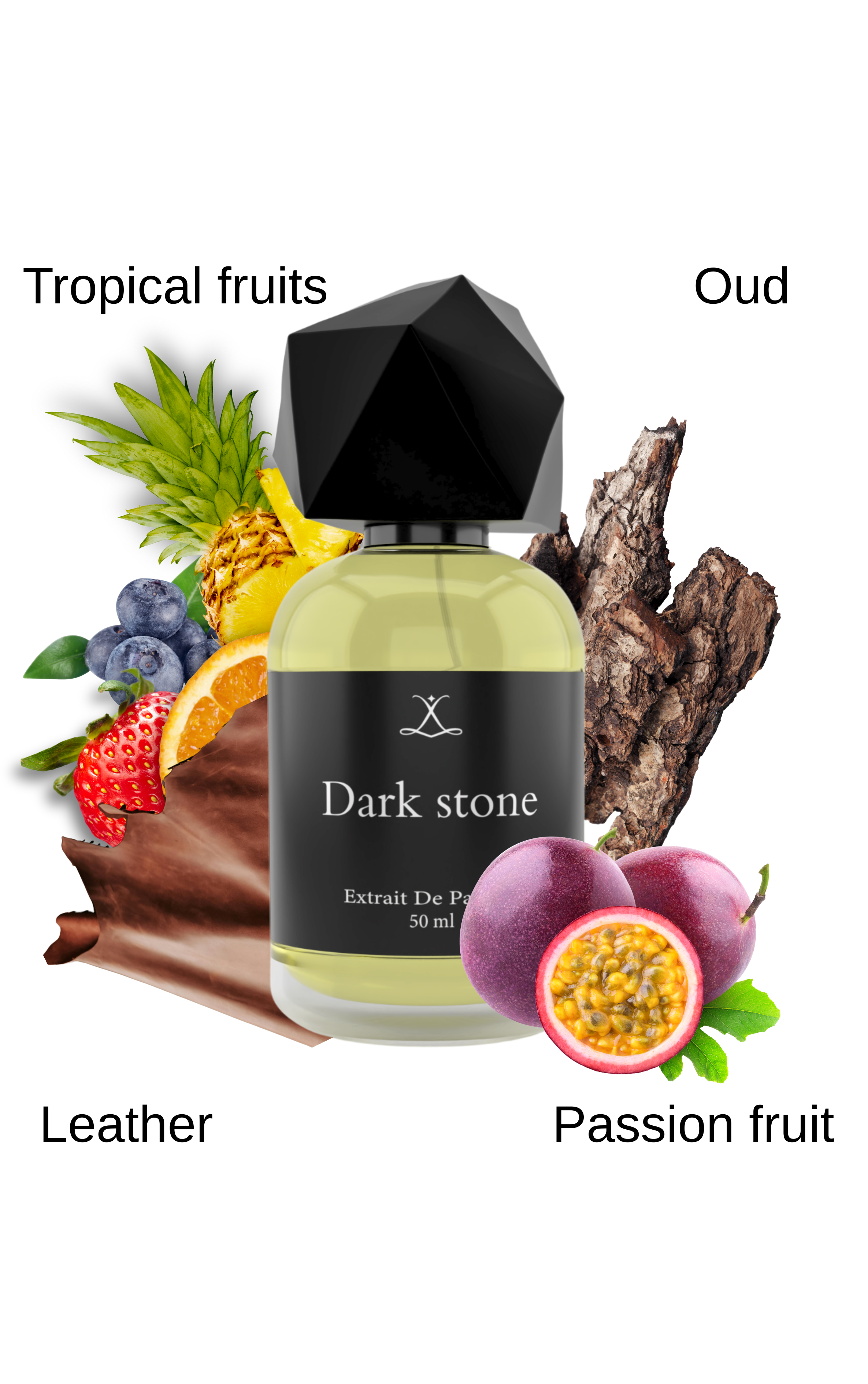 Dark stone